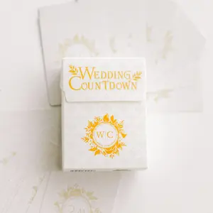 Wedding Countdown Card Game