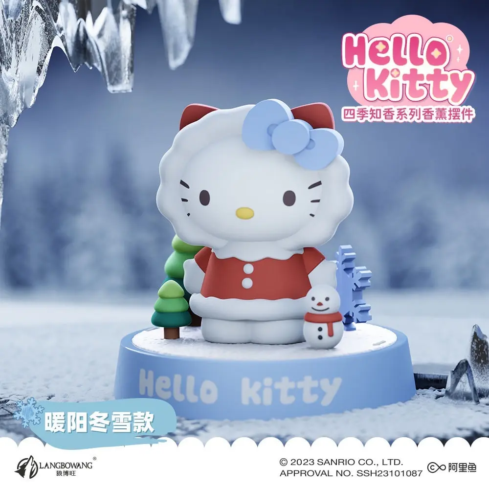 Langbowang Sanrio Hello Kitty Four Seasons Aromatherapy Fragrance Series Figure - Winter