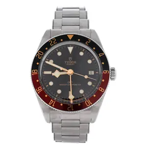 Pre-owned Tudor Black Bay 58 GMT Automatic Watch Stainless Steel 39 by Rebag