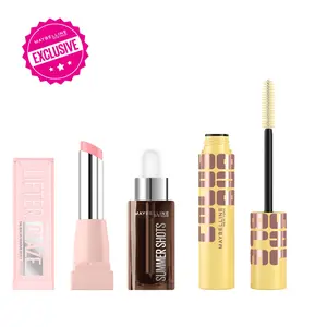 Effortless Pool Look, Lifter Glaze + Summer Shot Tanning Drops + Bubble Mascara