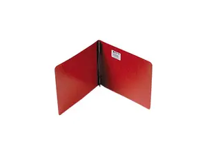 Acco 17048 Presstex Report Cover, Prong Clip, Letter, 3" Capacity, Red