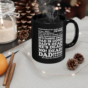 DAD'S D4AD PLUS Mug, Jackie Fan Tv show Ceramic Mug 11oz 15oz
