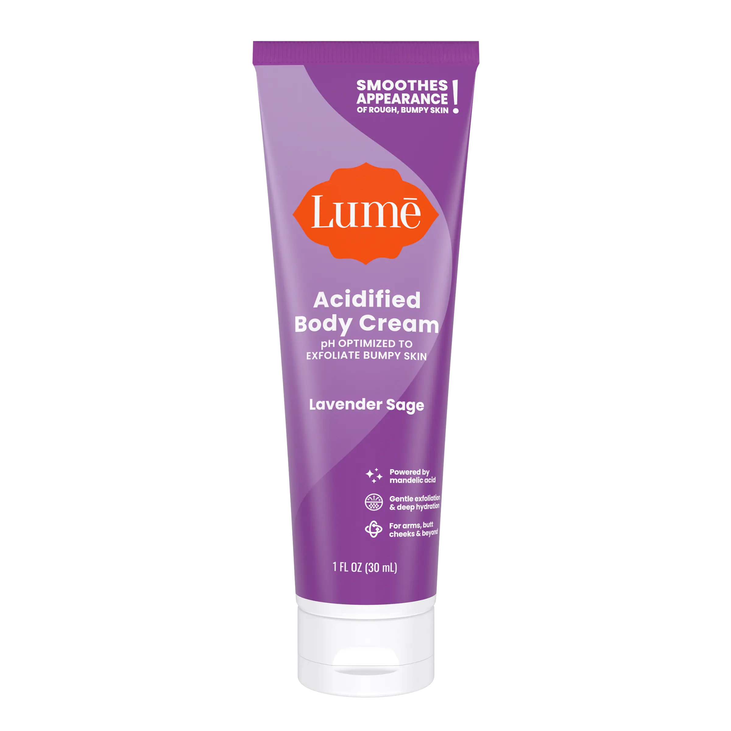 Mini Lume Acidified Body Cream 1 fl oz Travel Size - OB/GYN Created