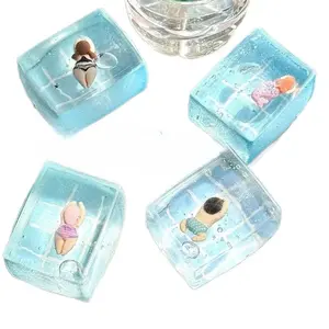 1pc Maltose Slow-Rebound Mochi Squishy Squeeze Item, Stress Relief Fidget Accessory for Swimming Pool Use (Toys & Hobbies, Classic & Novelty Antistress Product)