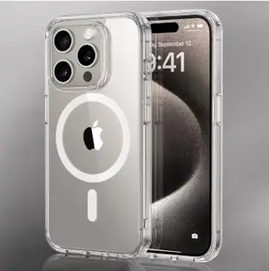 Magnetic Wireless charge Phone Case for iPhone 16, 15, 14, Pro & ProMax - Compatible Design, Durable Protection