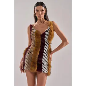 ANIMALISTIC MINI DRESS