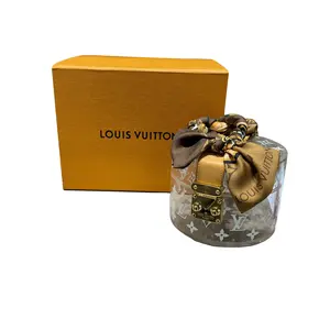 Pre-owned Louis Vuitton Monogram plexiglass Top Handle Bag Scott Box with twillly (2021)