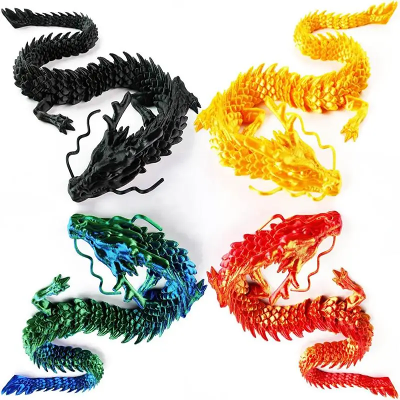3D Printed Dragon Design Car Interior Decoration, Creative Car Dashboard Decoration, Multipurpose Decorative Accessories for Car, Home, Office