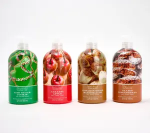 HomeWorx by Slatkin + Co. S/4 22oz Seasonal Gel Hand Soaps