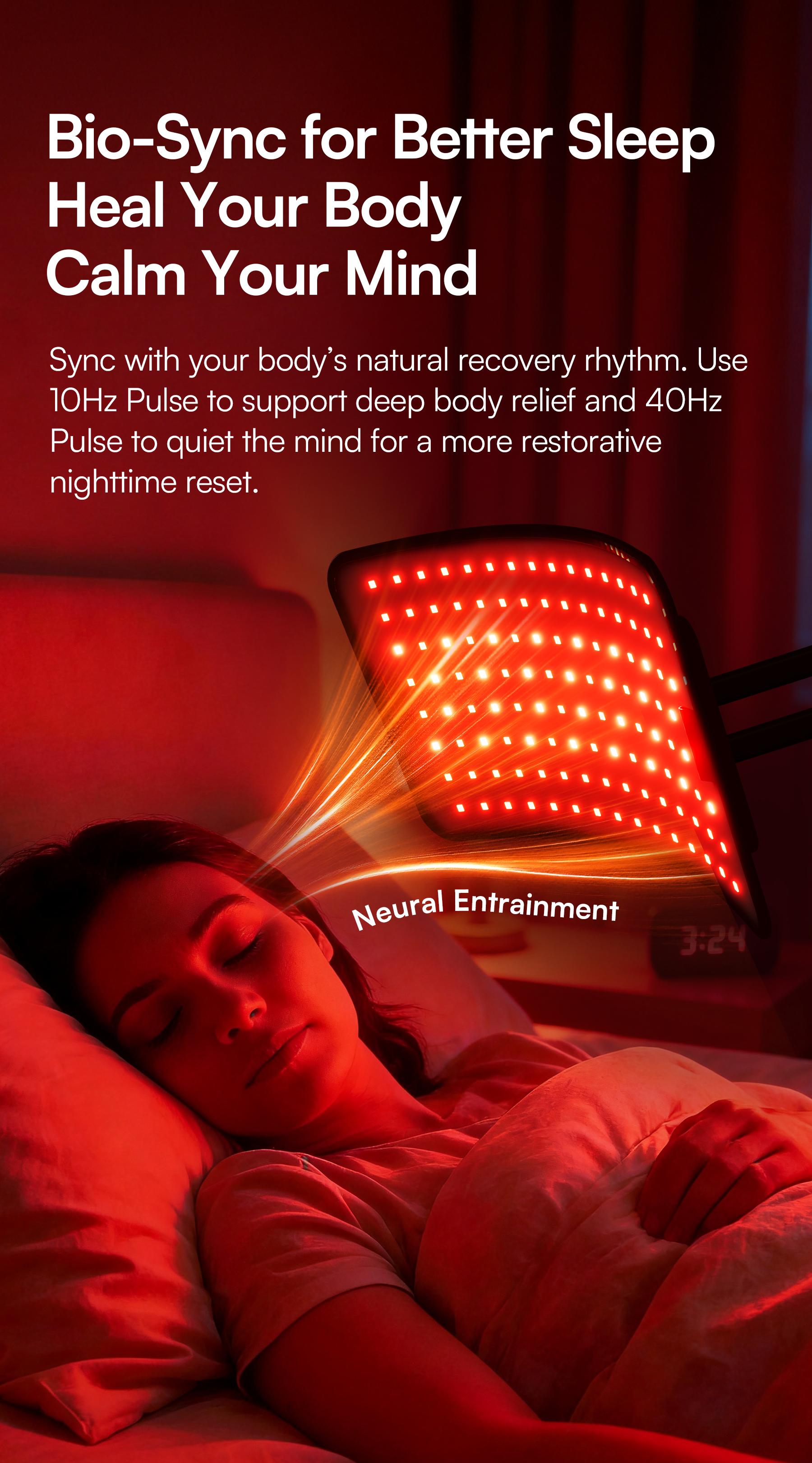 INIA GLOW FLEX 1064nm Deep-NIR Red Light Therapy System, From Full-Body Panel to Wearable Wellness, Cordless Body Strap for Relief, Sleep & Full-Body Glow,Summer Beauty Gift Ideas, Back to school, Back to school haul