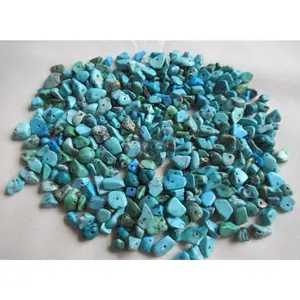 Add turquoise stones