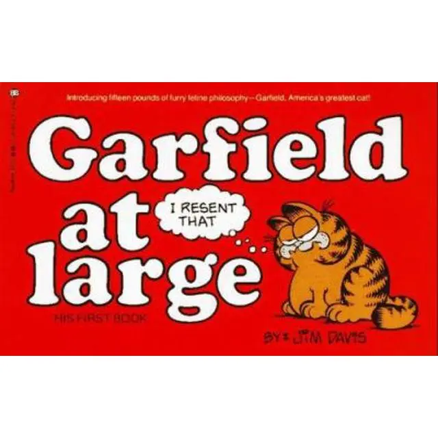Used Book - Garfield at Large (Paperback) by Jim Davis - English Fiction Book, Fiction Books