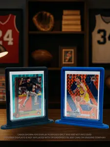Toploader Sports Card Display Frame and Stand - 20pt Precision Fit Eco-Friendly PLA Display for Trading Cards - Stable & Secure - Ideal for Desks & Shelves