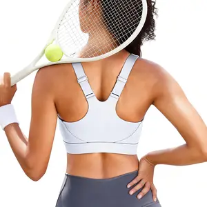 Vorcy Adjustable Sports Bras for Women High Impact Sports Bras Padded Racerback High Support Bras Workout Bra Yoga Bra