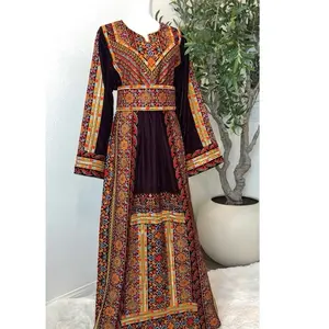 Beautiful Thobe with Embroidery and Beading Only Size 3 Left Traditional Design Dress
