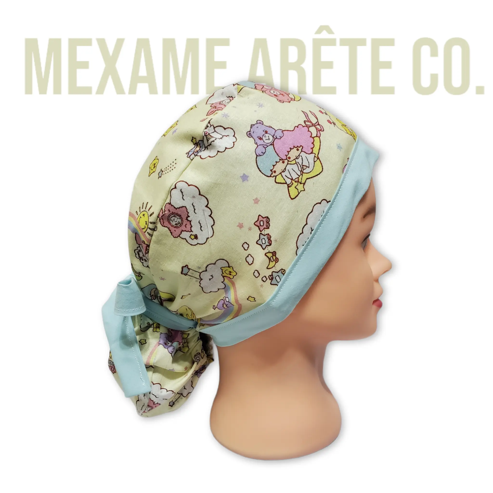 Scrub Cap Yellow Twin Pastel