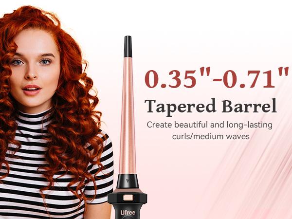 Ufree 5 in 1 Curling Iron with Interchangeable Ceramic Barrels, Curling Wand Set with Flat Iron Hair Straightener, Instant Heating Hair Styling Tool, Hair Curler, Women Gifts Comfort