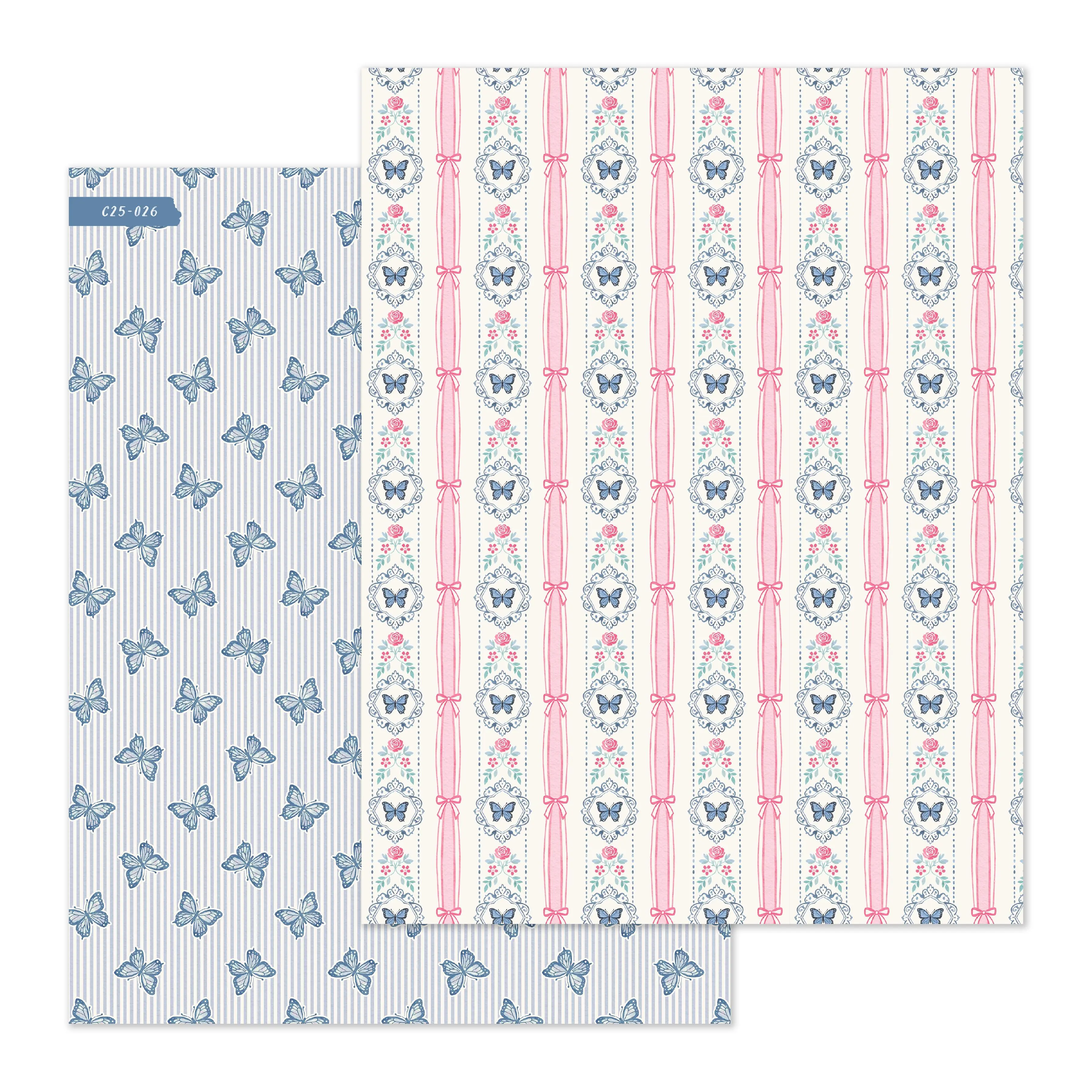 Butterfly Blooms | Scrapbook Paper