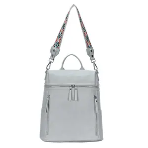 Nyra Webbing Strap Convertible Backpack Purse