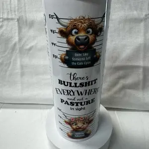 There’s Bullsh&t everywhere Tumbler/Bluetooth Speaker Tumbler with fun sassy design  Drinkware Bottle  Cup Water Bottles Lid Washable Reusable Portable Bottled Mug Flasks