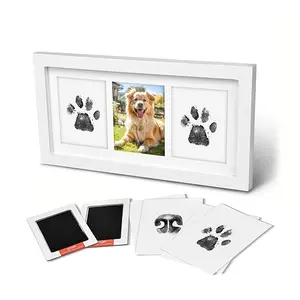 【Black Friday Deal】Pet Paw Print Ink Pad Kit - Non-Toxic, Easy-to-Use for Dog & Cat Memories - DIY Keepsake Artwork