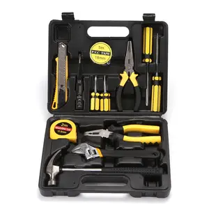 13 in 1 Multi Function Tool Kit with Pliers Screwdriver Set for Home Car Repair and Maintenance Heavy Duty Toolbox Storage Case Hand Tools