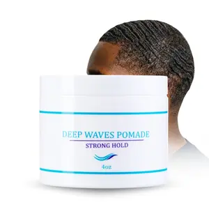Ocean View Deep Waves Pomade Butter Love 360 Wave Grease for Men Promotes Layered Waves Moisture Control and Silky Shine All Natural Wave Cream with Shea Butter and Beeswax for Wolfing 4 oz