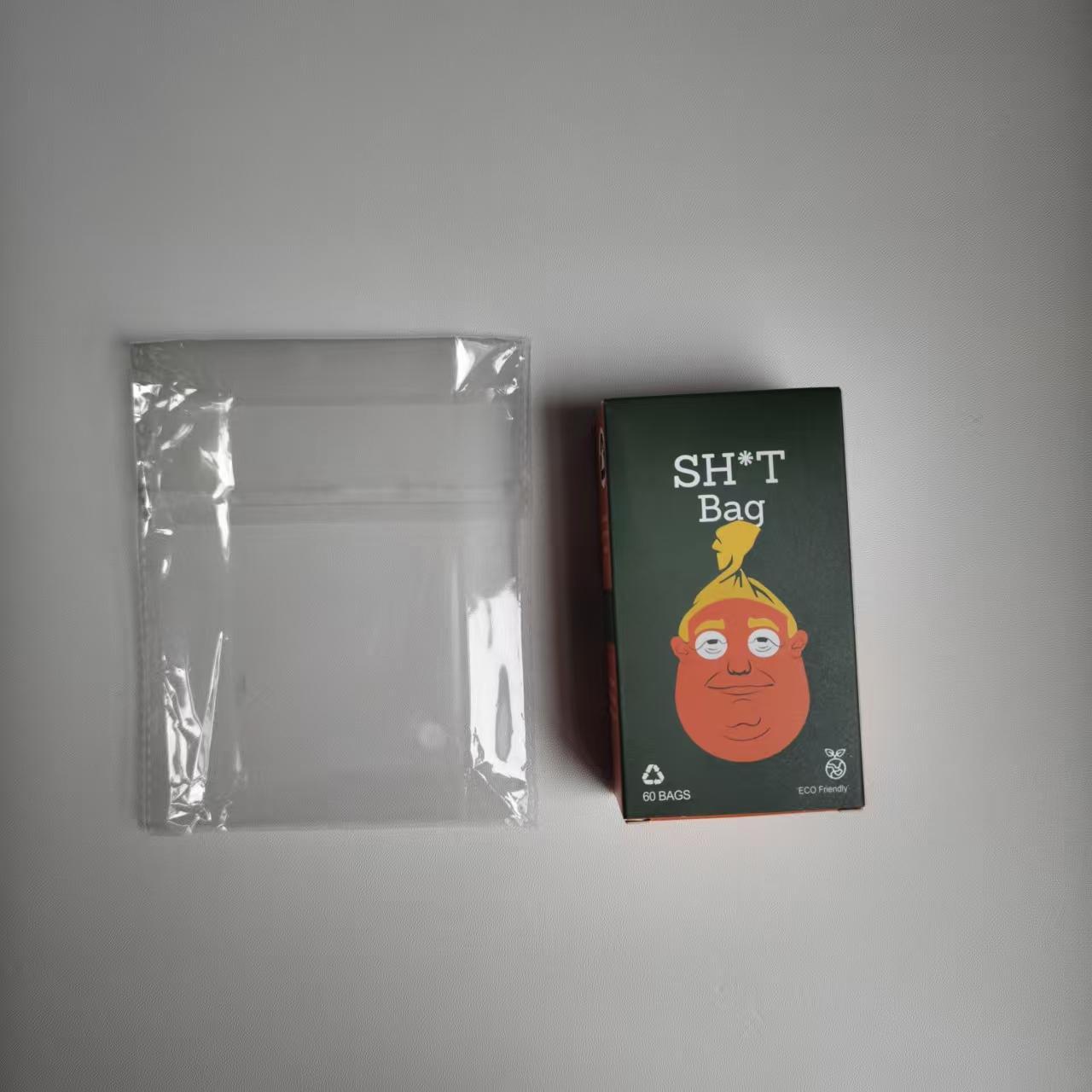 Funny Dog Poop Bags Rolls 60 Count, Loveable Prank Poop Bags for Dogs, Dog Bags, Pet Waste Bags, Loose Roll Packaging