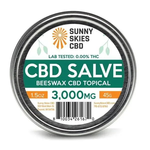 Sunny Skies CBD Beeswax Topical