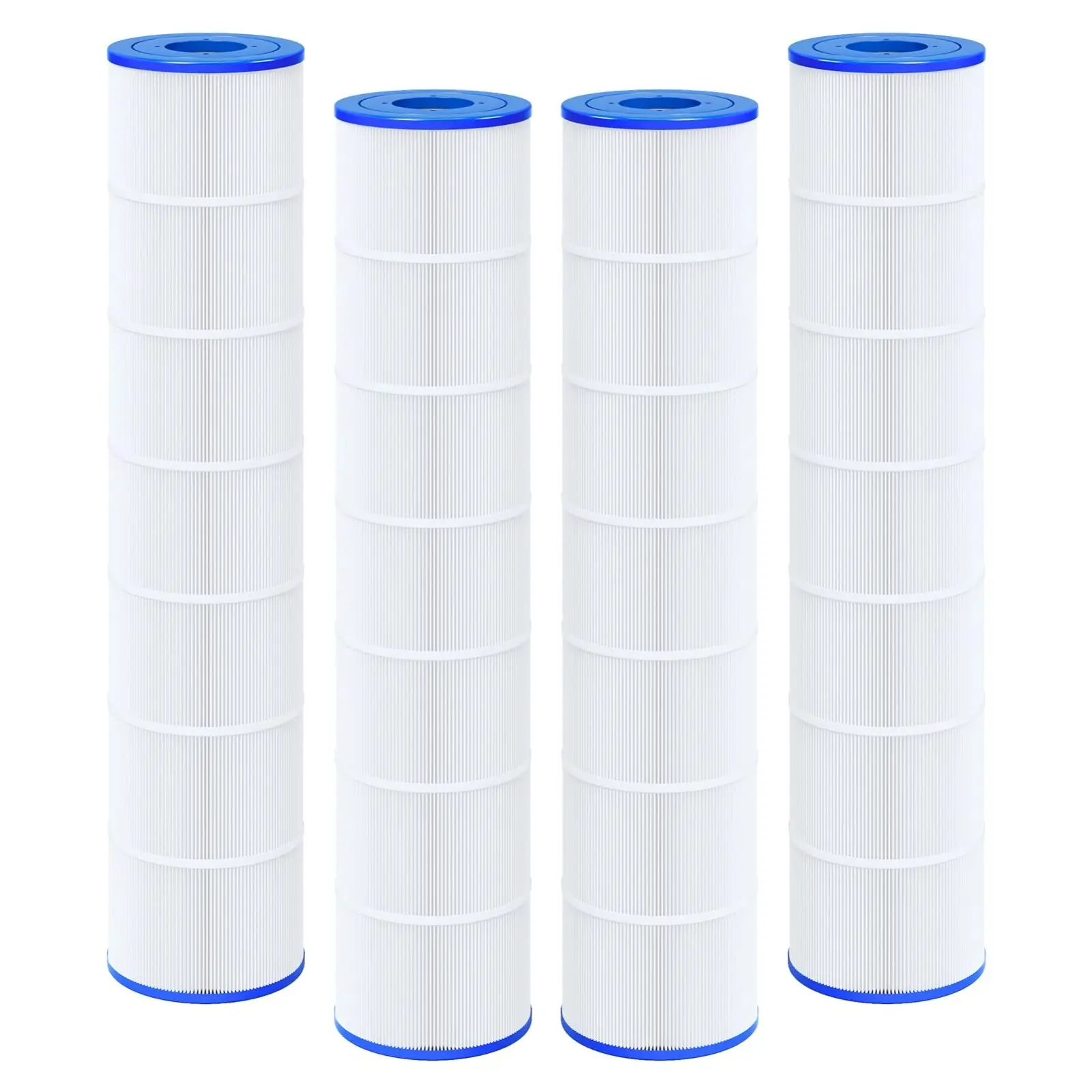 4 Pack C5030 Pool Filter Cartridges Compatible with Hayward SwimClear C5020, C5025, C5030, Heavy Duty 5oz Fabric for Superior Filtration & Durability, Replaces PA131, CX1280XRE, Eco-Friendly, 131 Sq. Ft., No, Polyester