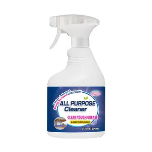 Kitchen Grease Remover & Disinfectant – Anti-Bacterial Lemon Cleaner for Appliances, Tiles, Sinks & Exhaust Fans