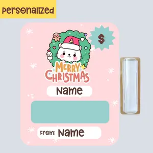 Kitty Christmas  Money Greeting Card