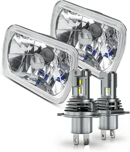 5x7 7x6 H6054 LED Headlights Compatible for 1982 1983 1984 1985 1986 1987 1988 1989 1990 1991 1992 1993 1994 C6500 C7500 Chevy S10 Blazer Headlight High Low Beam, DOT Approved
