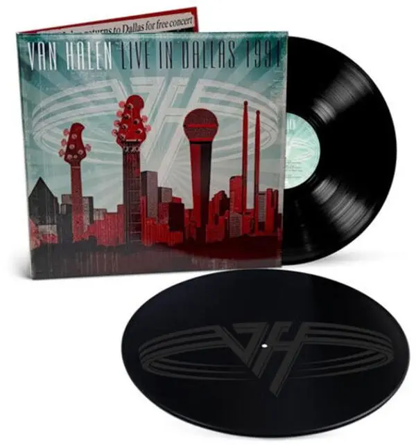 Live In Dallas 1991 - Van Halen - Record Album, Vinyl LP