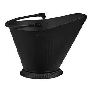 Coal HOD Coal Hod Scuttle Fireplace Antique Bucket COAL HOD Brass Ash Vintage Bl