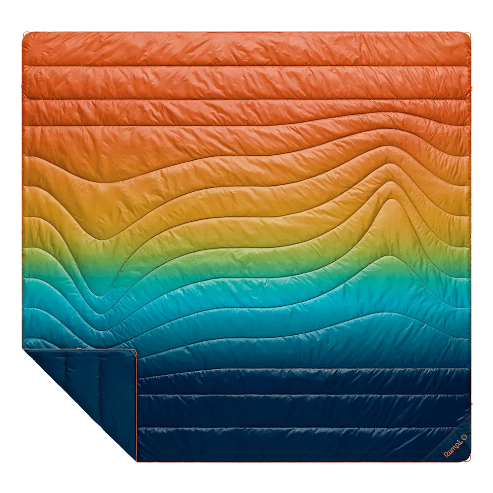 Original Puffy 2-Person Blanket, Baja Fade - Lightweight Insulated, Packable, and Weather-Resistant for Outdoor Camping, Lightweight Insulated Blankets, Ultralight Blankets