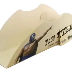 Perfect Taco Holders (10) pack Wrestling Kitchen Utensils Disposable