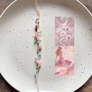 [NEW] Handmade Adjustable Flower Garden Bracelet – Floral Beaded String Bracelet, Cute Gift for Her