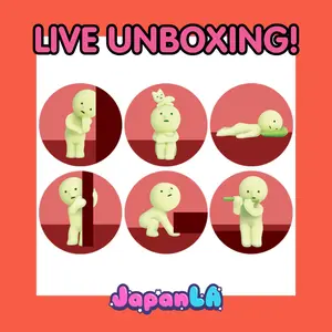 LIVE UNBOXING - Smiski Living Series Blind Box - (1 Sealed Blind Box, 1 Figure)
