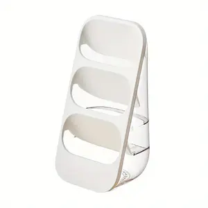 1pc Dressing Table Vanity Perfume Storage Cabinet, Bathroom Counter Storage Counter Top Storage Rack, Cosmetics Skin Care Rack Storage Cabinet, Spice Rack, Storage Cabinet