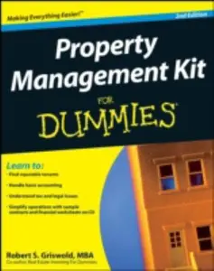USED-Property Management Kit For Dummies (Book & CD) by Robert S. Griswold (Paperback)