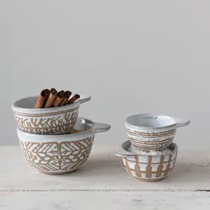STONEWARE MEASURING CUP SET