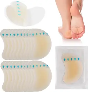 20PCS Hydrocolloid Blister Pads Variety Pack – Waterproof Heel & Foot Blister Bandages, Anti-Friction Cushions for Heel, Toe, Sole, Invisible Blister Prevention for Shoes & High Heels