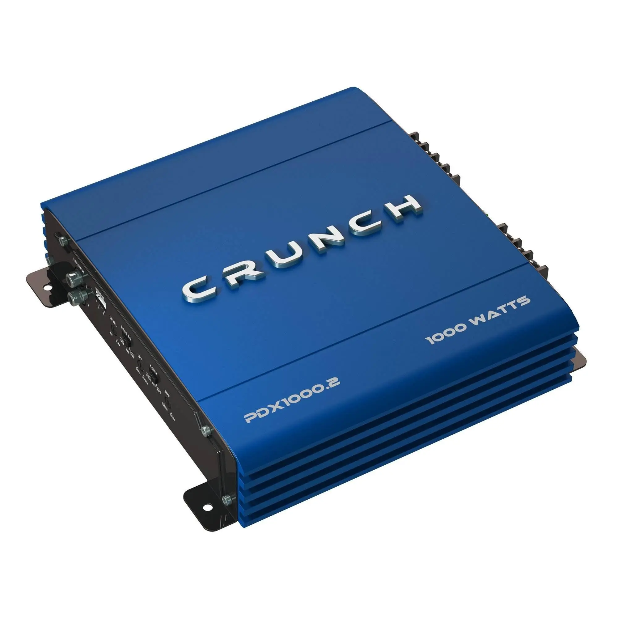 Crunch PowerDriveX 1000W 2 Channel Car Stereo Amplifier w/ 300W 6.5 Inch Speaker Crunch PowerDriveX 1000W 2 Channel Car Stereo Amplifier w/ 300W 6.5 Inch Speaker