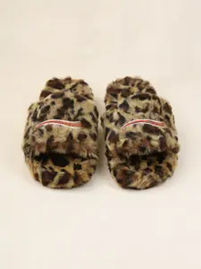 Four seasons plush slippers, suitable for both men and women – warm and soft indoor / outdoor home slippers