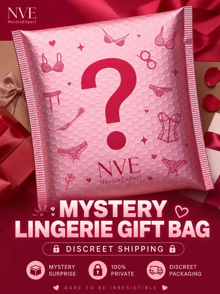 Sexy Lingerie Mystery Box for Women, Romantic Surprise Gift Set for Her, Lace Lingerie with Private Packaging