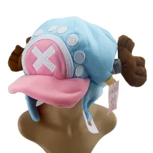 One Piece Chopper Plush Hat – Soft & Cute Anime-Inspired Chopper Cosplay Hat | Fun Stuffed Cap for Fans & Collectors
