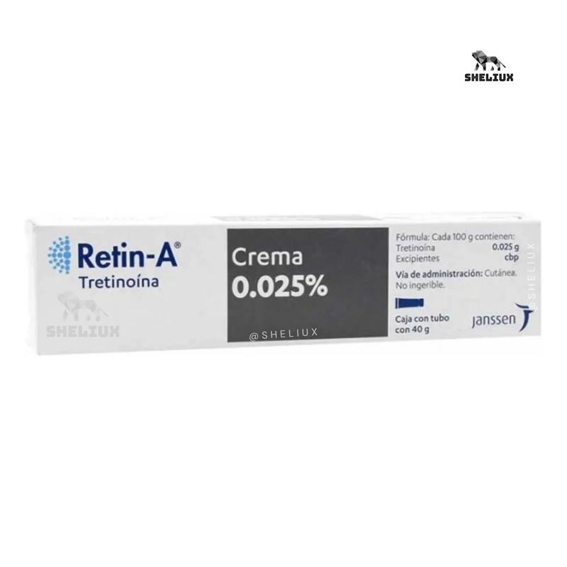 Tretinoina 0.025% Cream - 40g - Night Cream - Hydration & Elasticity Made in Mexico