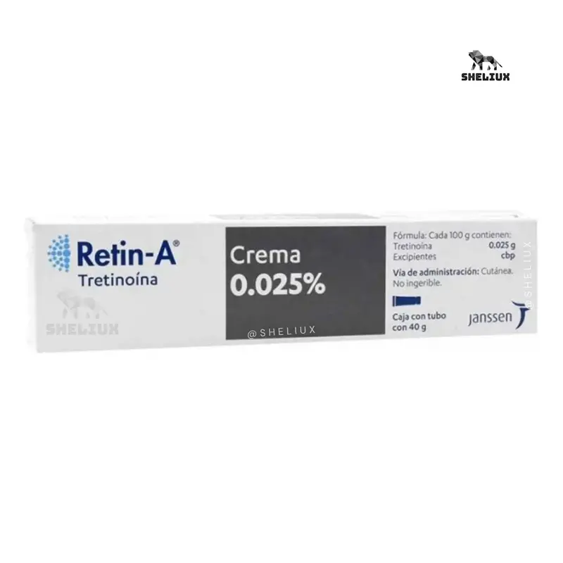Tretinoina 0.025% Cream - 40g - Night Cream - Hydration & Elasticity Made in Mexico
