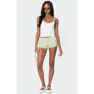 Edikted Women's Contrast Stripe Boxer Shorts